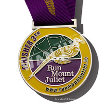 custom design top quality medal with ribbon